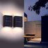 Design Up & Down Solar Lights - set van 2 solarlampen -  solar - wall lights - Outdoor lampen - warm wit 2