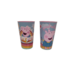 Peppa Pig bekers - Roze / Multicolor - Kunststof - 250 ml - Set van 2 - Servies - Kinderservies - Eten - peppa big 