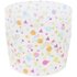 Herbruikbare Snack set –  Multicolor  - bordjes / bekers / bakjes - Set van 12 - Confetti -  Ø 22,5 cm - 230 ml -