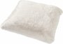 Zachte Imitatie bond Sierkussenhoes  SOFTFAUX - Wit - Polyester - 45 x 45 cm - Kussen